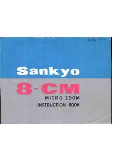 Sankyo 8 CM manual. Camera Instructions.